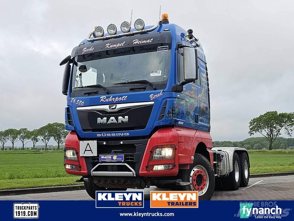 MAN 26.580 TGX 中古トラクターヘッド | トレーラーヘッド