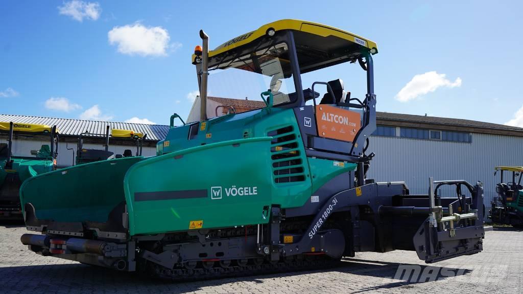 Vögele SUPER 1800-3I アスファルトフィニッシャ