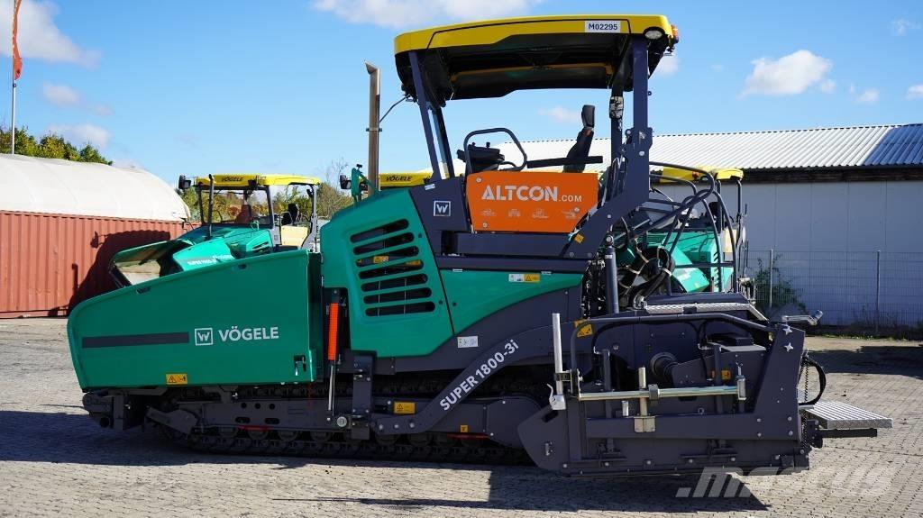 Vögele SUPER 1800-3I アスファルトフィニッシャ