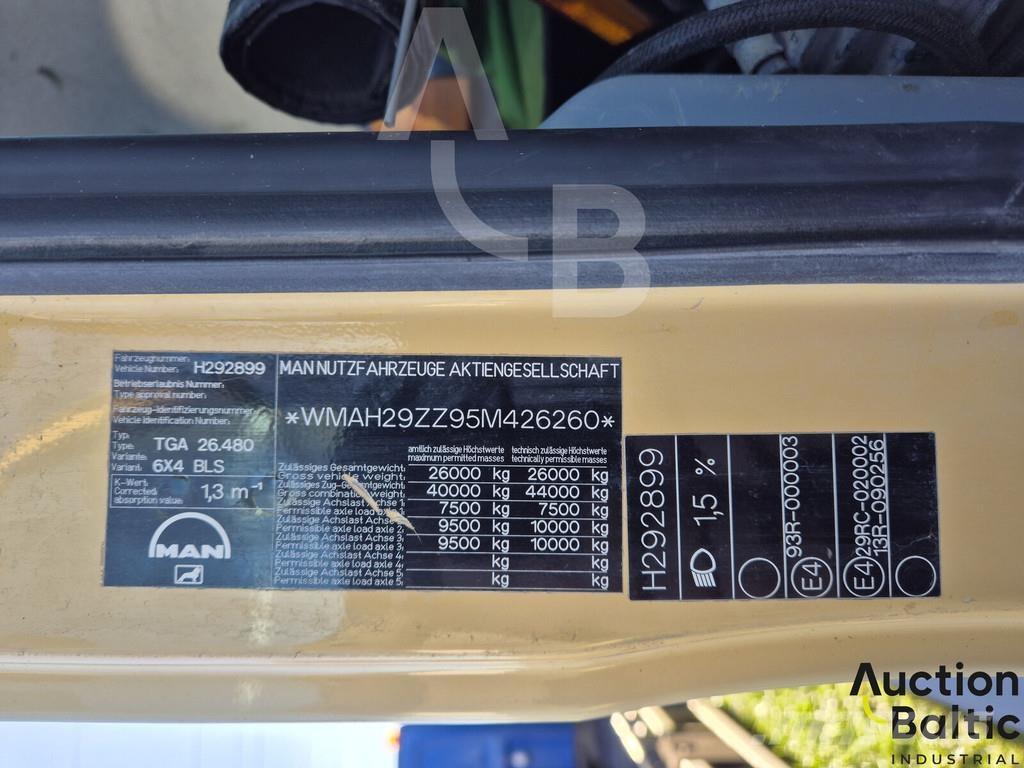 MAN TGA26.480 中古トラクターヘッド | トレーラーヘッド