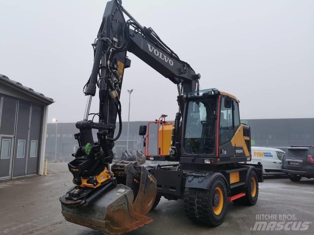 Volvo EWR 150 E ホイール式油圧ショベル（パワーショベル・ユンボ・バックホー）