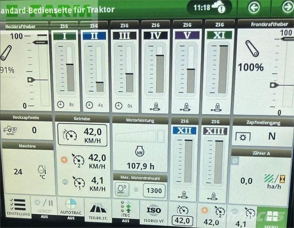 John Deere 6r 250 トラクター