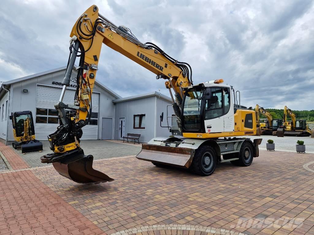 Liebherr A 916 ホイール式油圧ショベル（パワーショベル・ユンボ・バックホー）