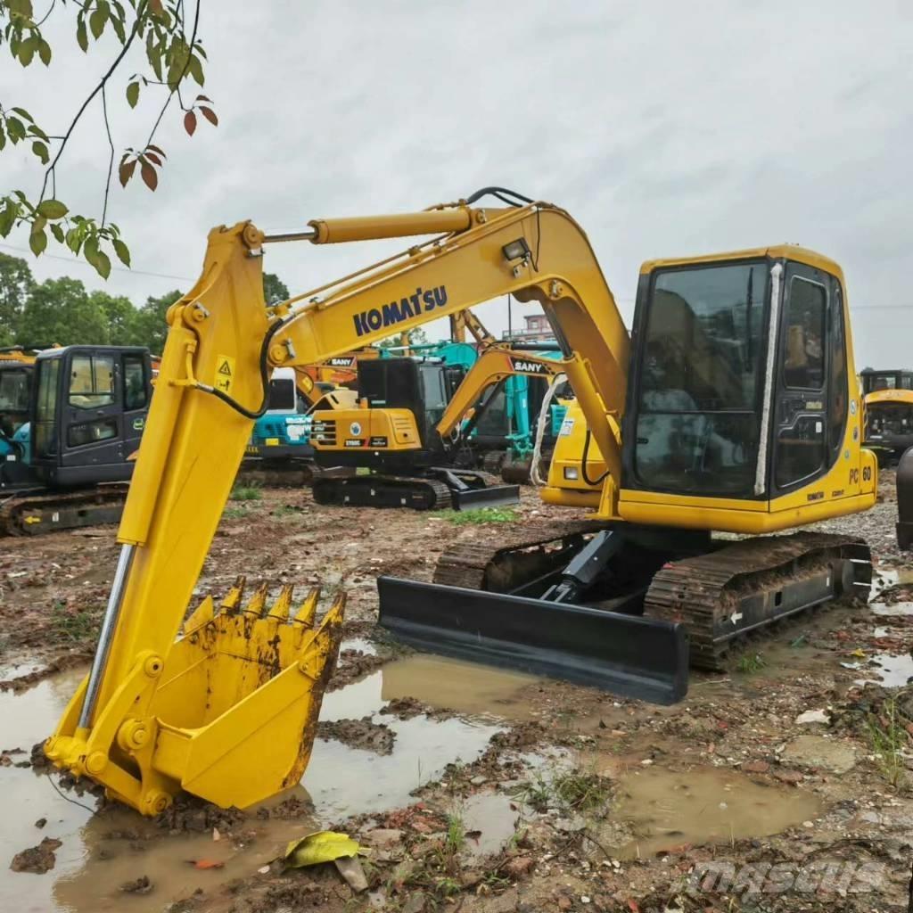 Komatsu PC 60-7 ミニ油圧ショベル 7t以下（ミニユンボ・ミニディガー）