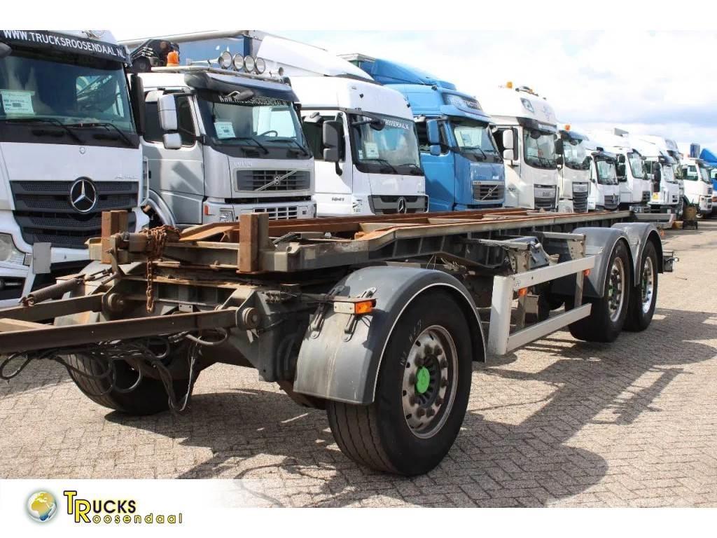 Burg 3x SAF コンテナトレーラー