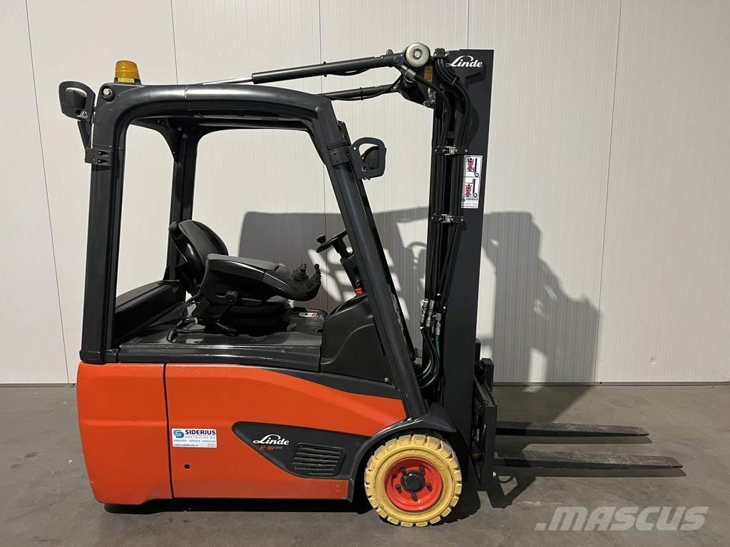 Linde E18-02 バッテリーフォークリフト