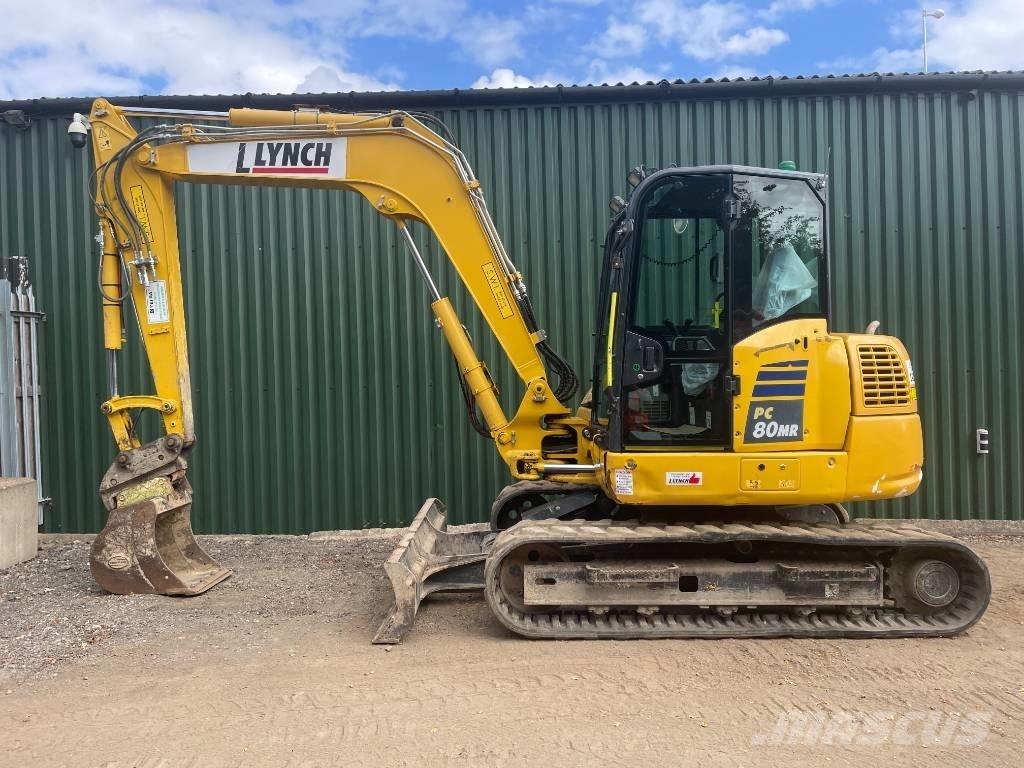Komatsu PC 80 MR-5 中型油圧ショベル 7ｔ-12ｔ（ユンボ・パワーショベル・バックホー）