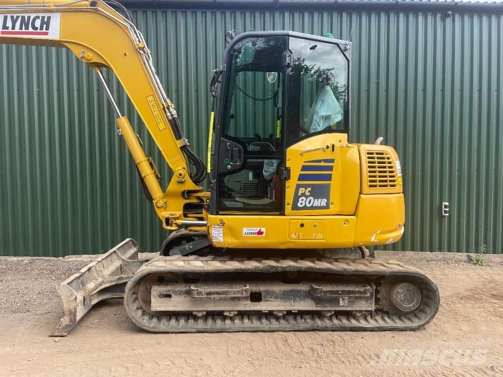 Komatsu PC 80 MR-5 中型油圧ショベル 7ｔ-12ｔ（ユンボ・パワーショベル・バックホー）