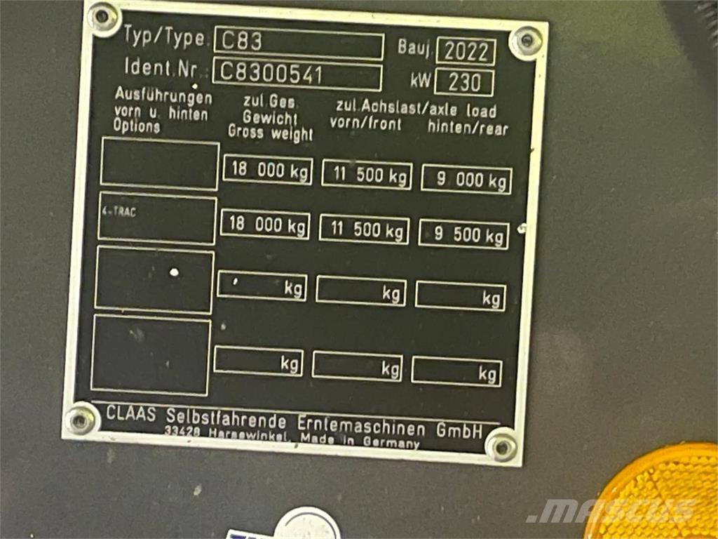 CLAAS Lexion 760 コンバイン