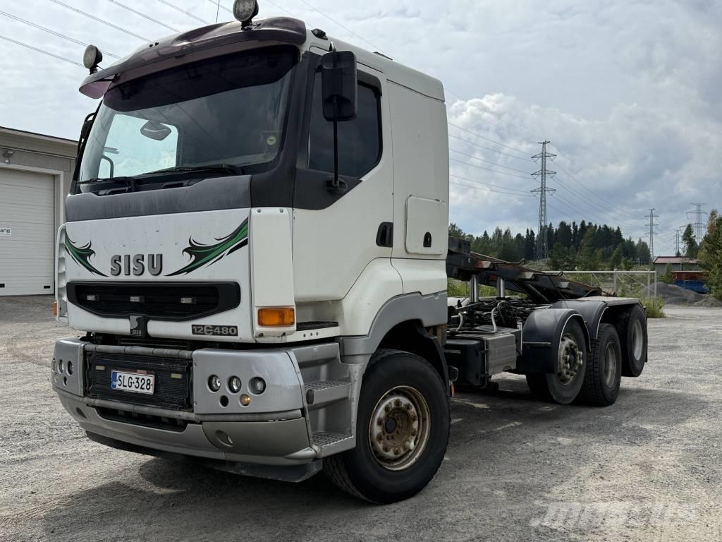 Sisu E12M ケーブルリフト着脱式トラック