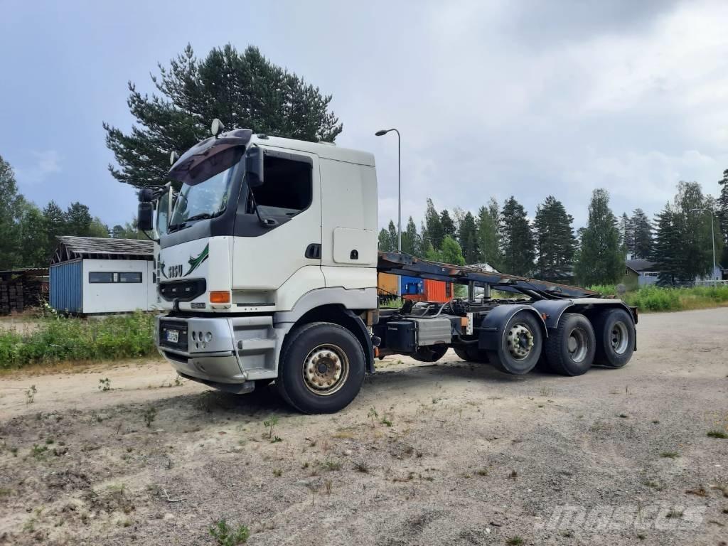 Sisu E12M ケーブルリフト着脱式トラック