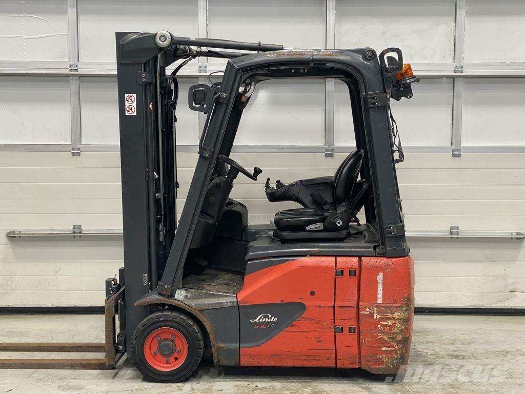 Linde E16C-02 バッテリーフォークリフト