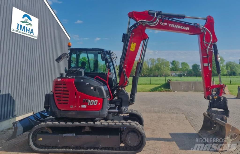 Yanmar SV100 2A-2PB 中型油圧ショベル 7ｔ-12ｔ（ユンボ・パワーショベル・バックホー）