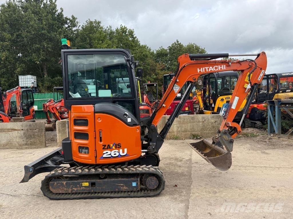 Hitachi ZX 26 U-6 CR ミニ油圧ショベル 7t以下（ミニユンボ・ミニディガー）