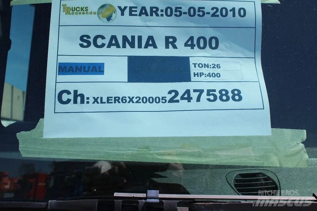 Scania R 400 + 6x2 中古トラクターヘッド | トレーラーヘッド
