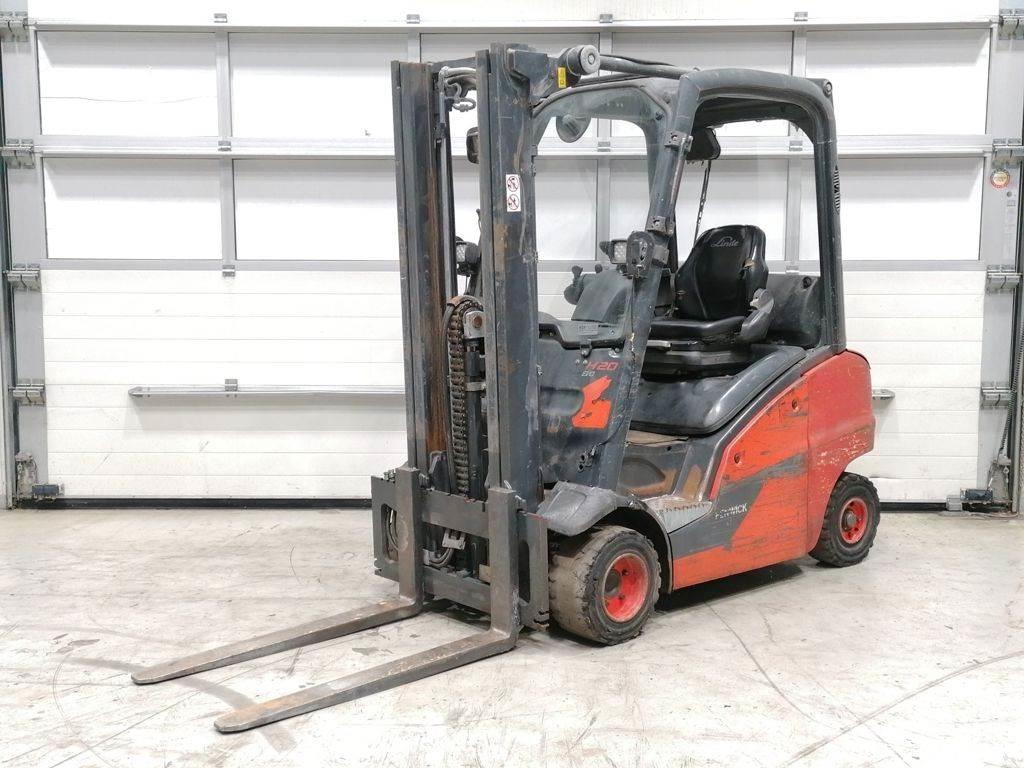 Linde H20T-01 LPGフォークリフト