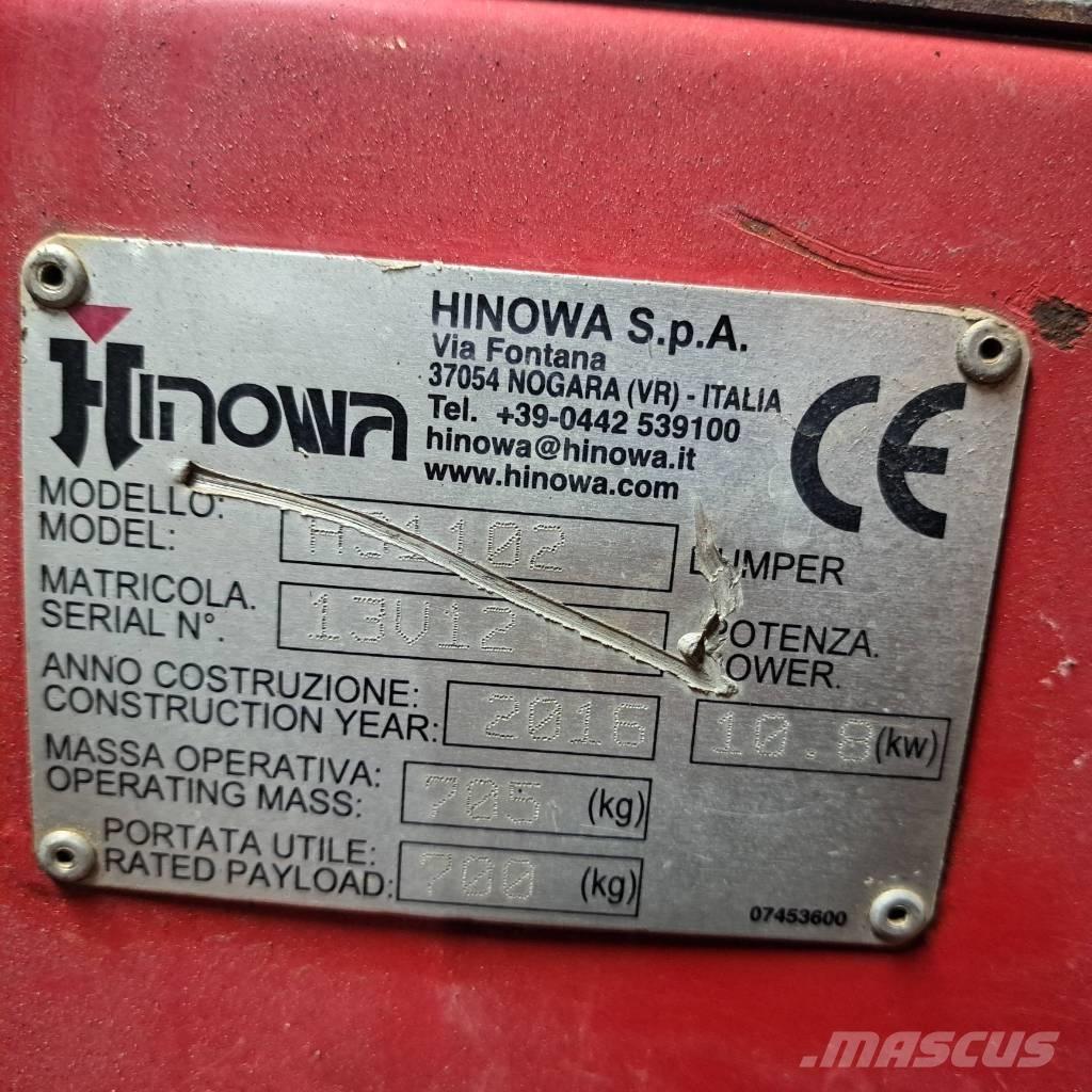Hinowa HS1102 キャリアダンプ