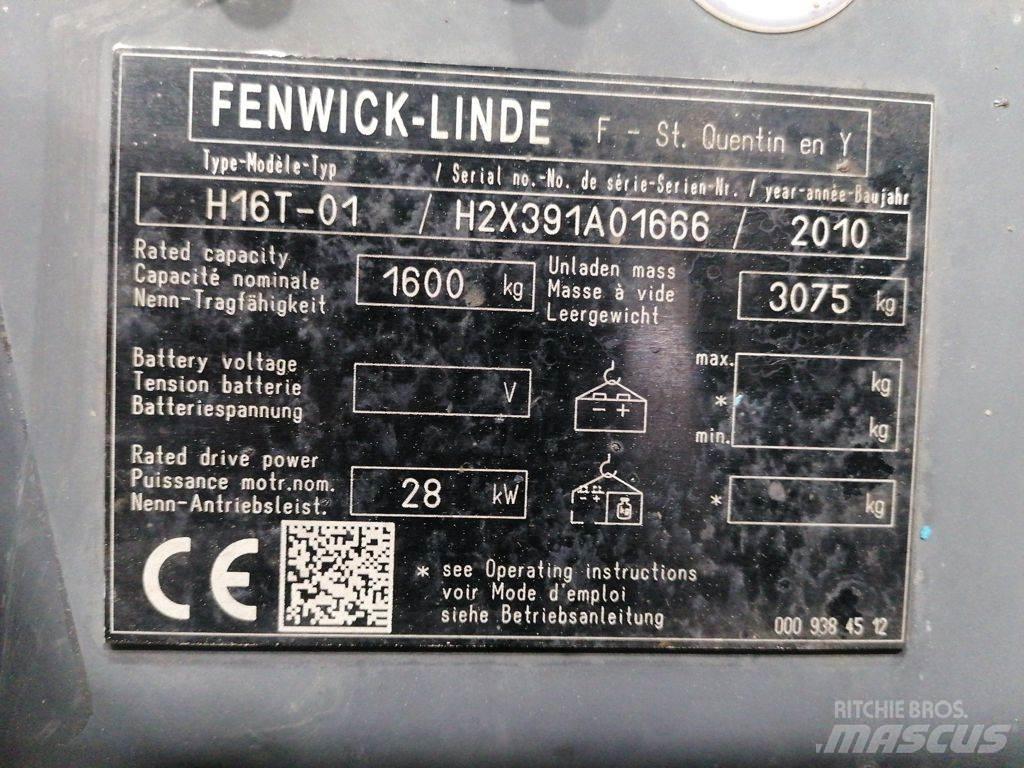 Linde H16T-01 LPGフォークリフト