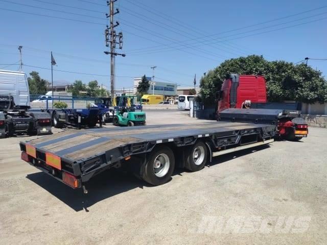 Fliegl 2 axles ローローダーセミトレーラー