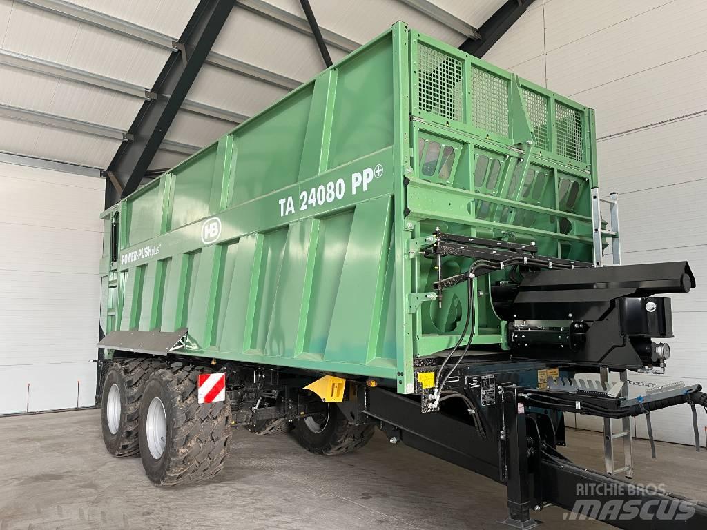 Brantner TA 24080/2 ダンプトレーラー
