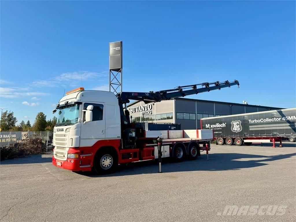 Scania R 500 クレーントラック、ユニック車