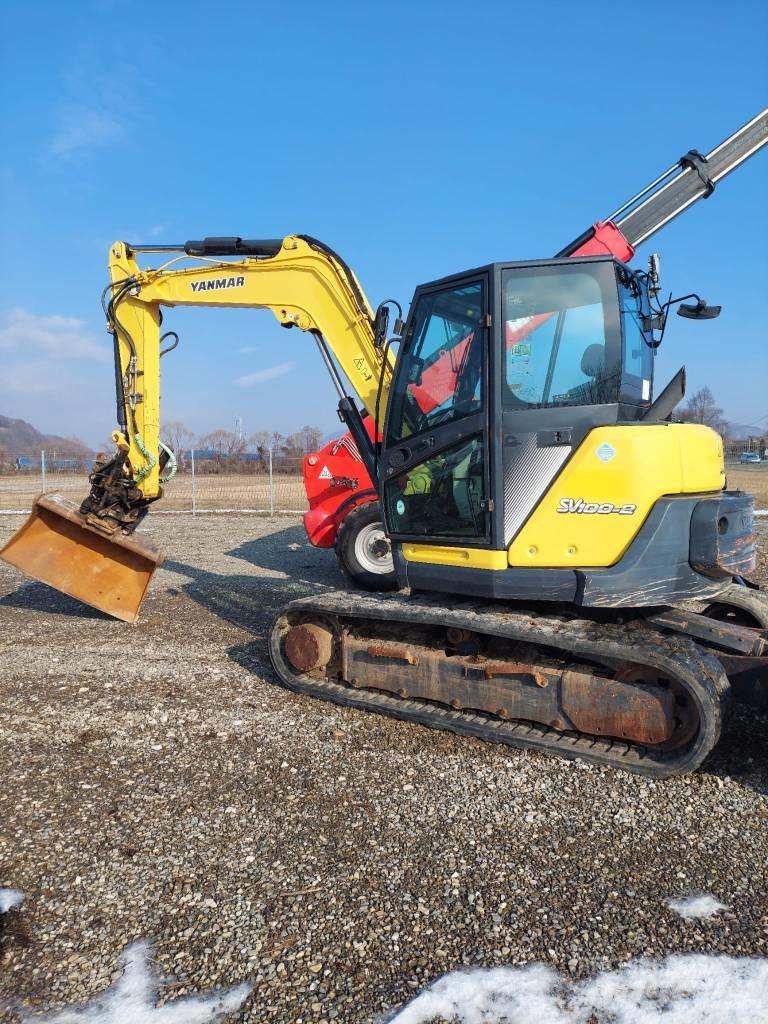 Yanmar SV 100-2 中型油圧ショベル 7ｔ-12ｔ（ユンボ・パワーショベル・バックホー）