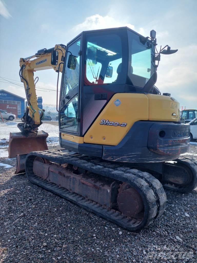 Yanmar SV 100-2 中型油圧ショベル 7ｔ-12ｔ（ユンボ・パワーショベル・バックホー）