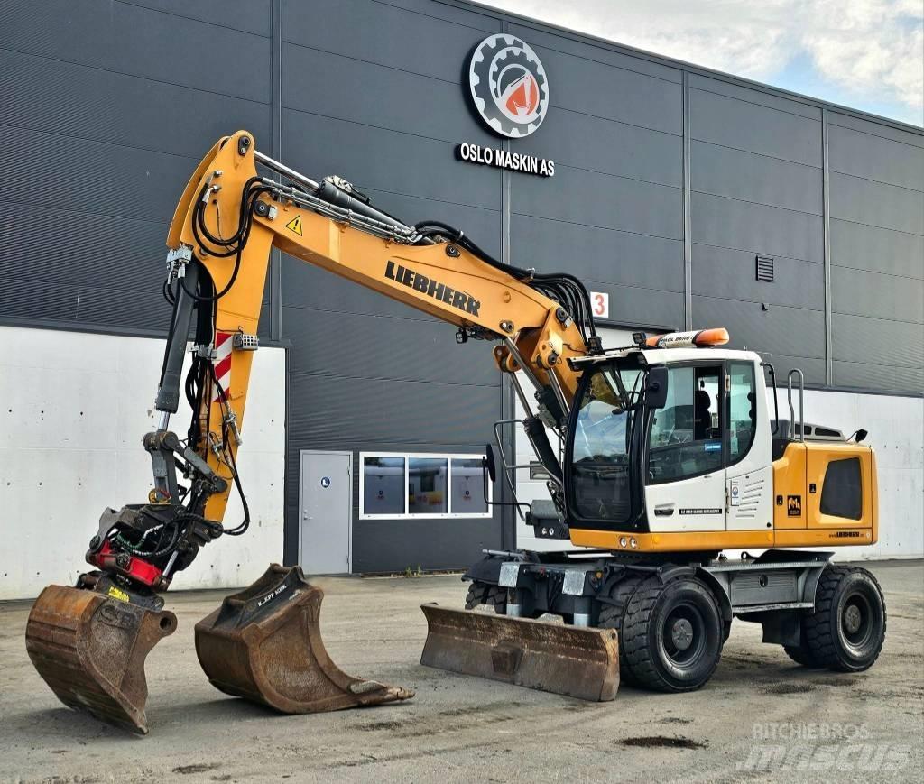 Liebherr A 916 ホイール式油圧ショベル（パワーショベル・ユンボ・バックホー）