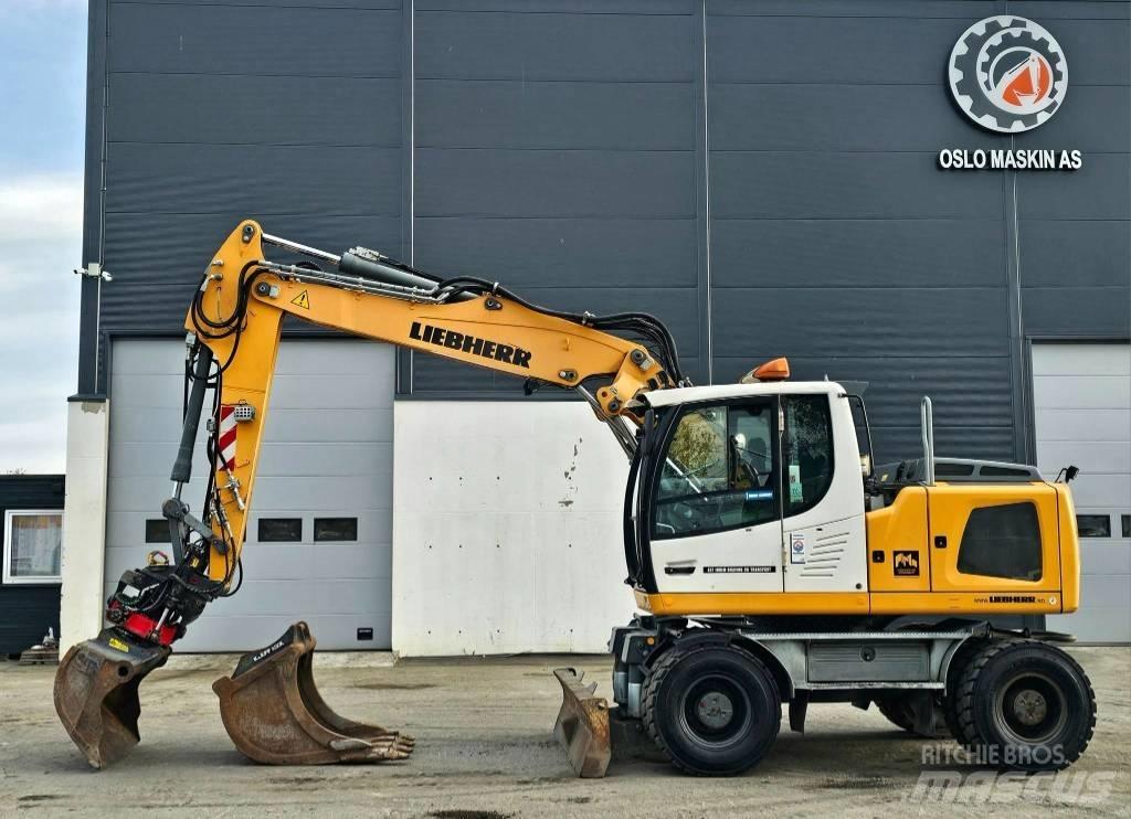 Liebherr A 916 ホイール式油圧ショベル（パワーショベル・ユンボ・バックホー）
