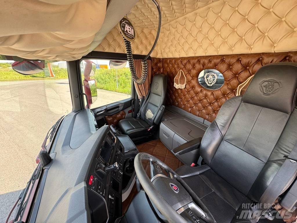 Scania R 500 CB クレーントラック、ユニック車