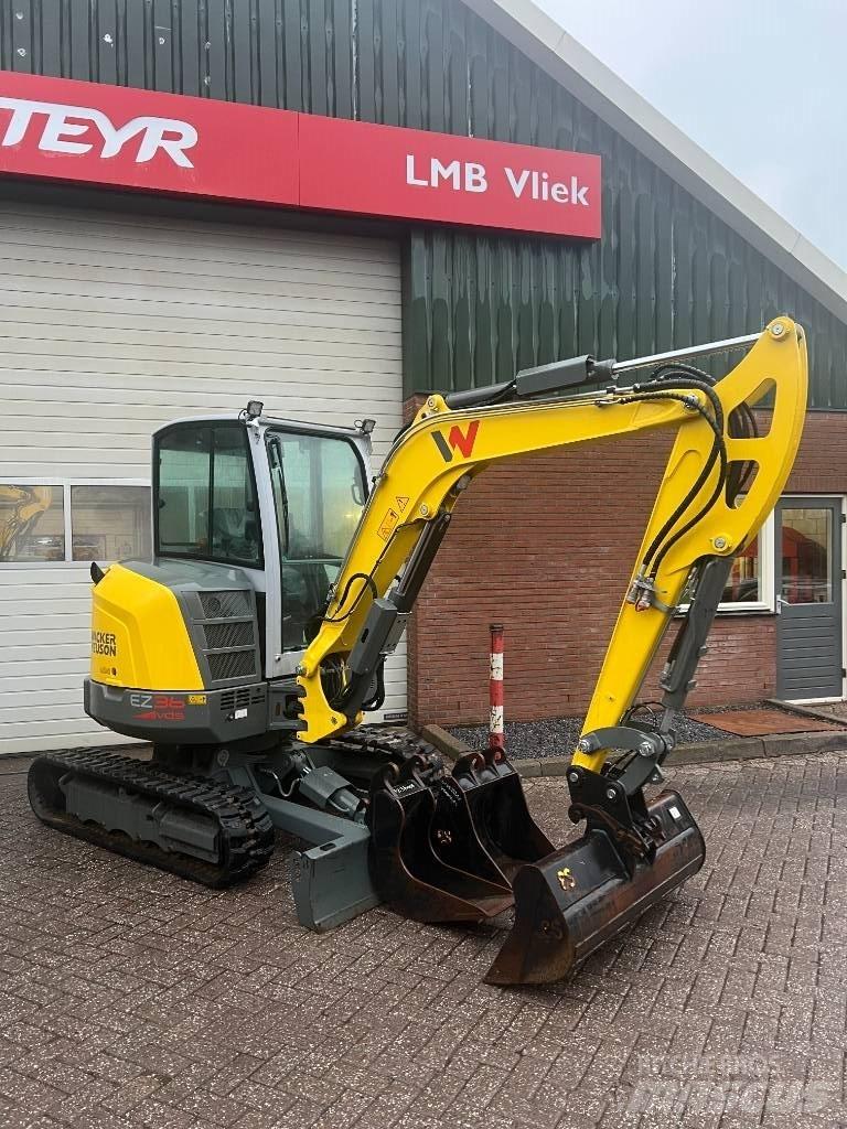 Wacker Neuson EZ 36 ミニ油圧ショベル 7t以下（ミニユンボ・ミニディガー）