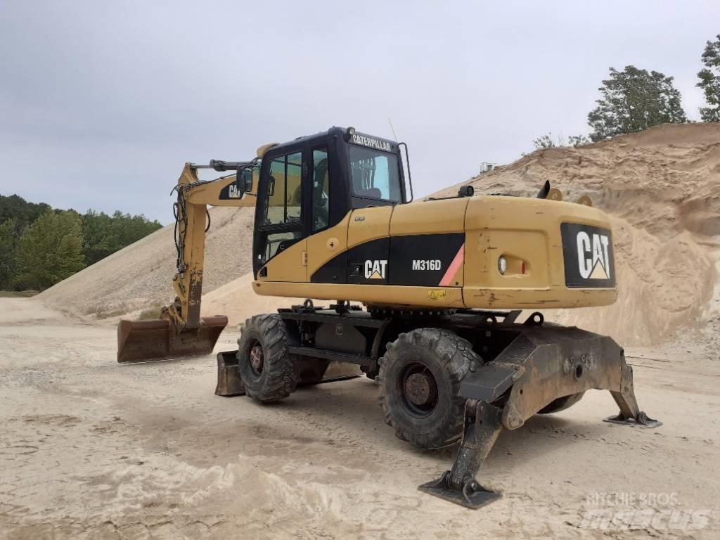 CAT M 316 D ホイール式油圧ショベル（パワーショベル・ユンボ・バックホー）