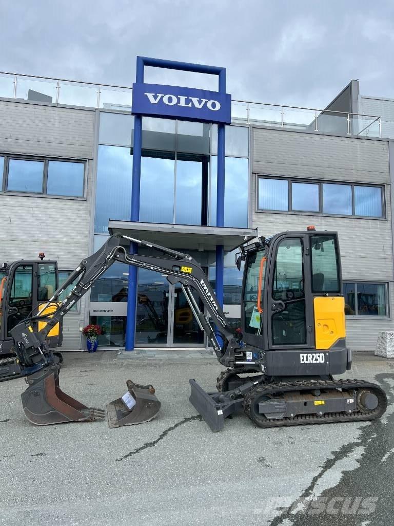 Volvo ECR 25 D ミニ油圧ショベル 7t以下（ミニユンボ・ミニディガー）