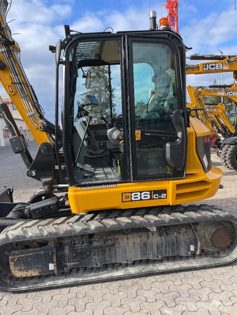 JCB 86C-2 TAB 中型油圧ショベル 7ｔ-12ｔ（ユンボ・パワーショベル・バックホー）