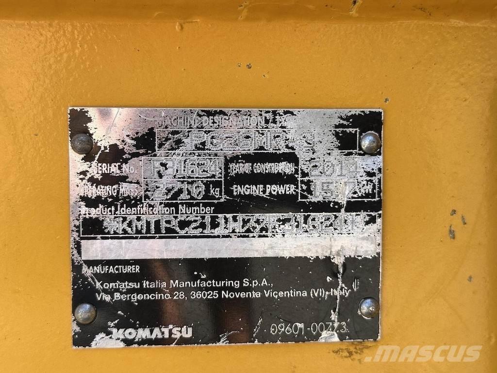 Komatsu PC26MR-3 ミニ油圧ショベル 7t以下（ミニユンボ・ミニディガー）