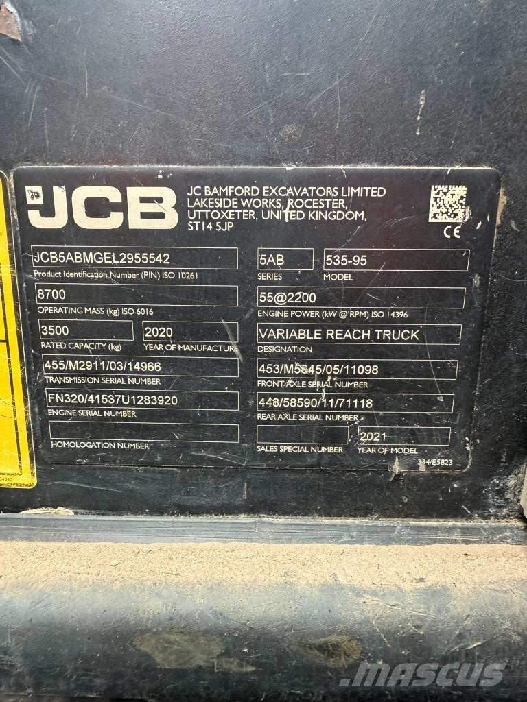 JCB 535-95 テレスコーピックハンドラー