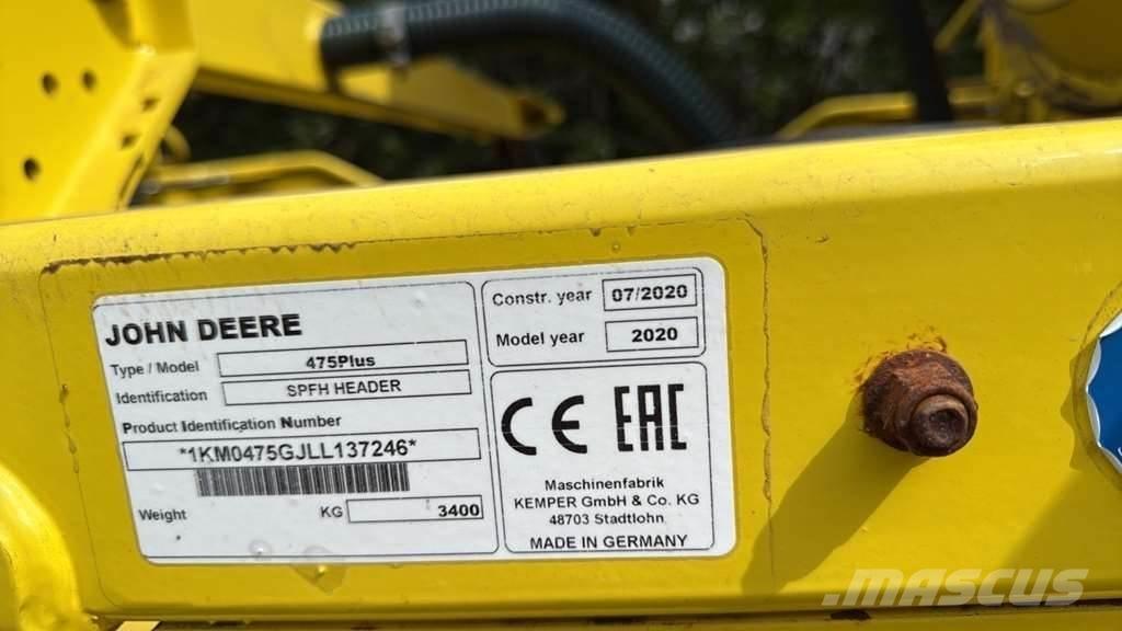 John Deere 8500 0 ハーベスター