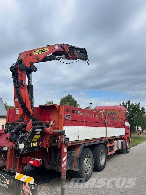 Scania R 114 クレーントラック、ユニック車