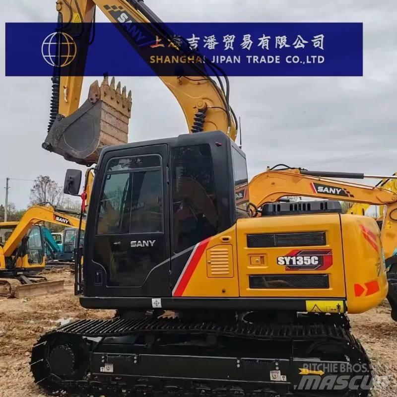 Sany SY 135 中型油圧ショベル 7ｔ-12ｔ（ユンボ・パワーショベル・バックホー）