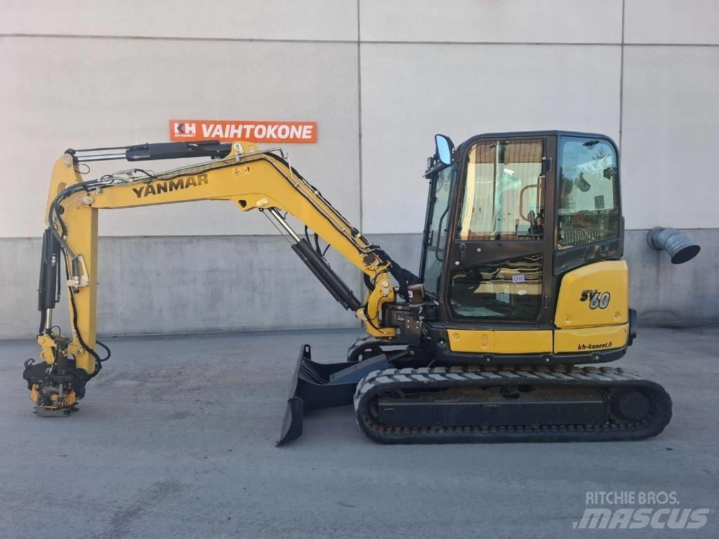 Yanmar SV 60 A 中型油圧ショベル 7ｔ-12ｔ（ユンボ・パワーショベル・バックホー）