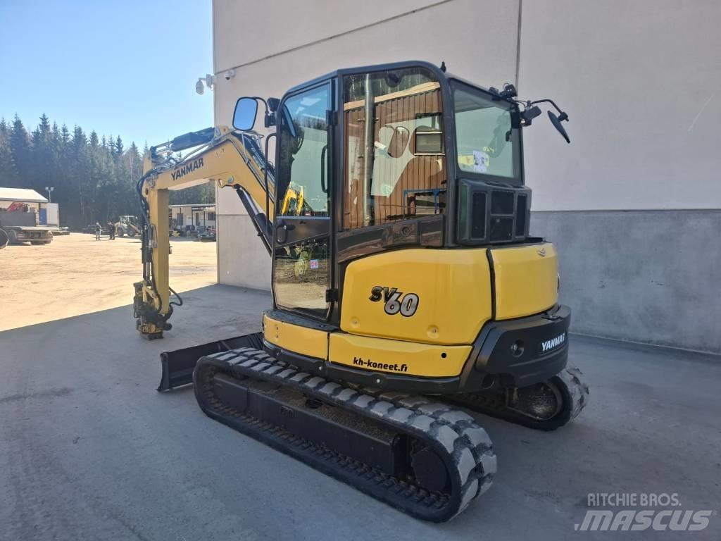 Yanmar SV 60 A 中型油圧ショベル 7ｔ-12ｔ（ユンボ・パワーショベル・バックホー）