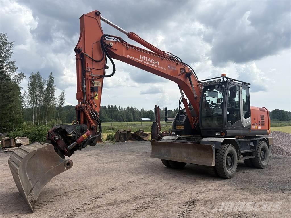 Hitachi ZX170W-3 ホイール式油圧ショベル（パワーショベル・ユンボ・バックホー）