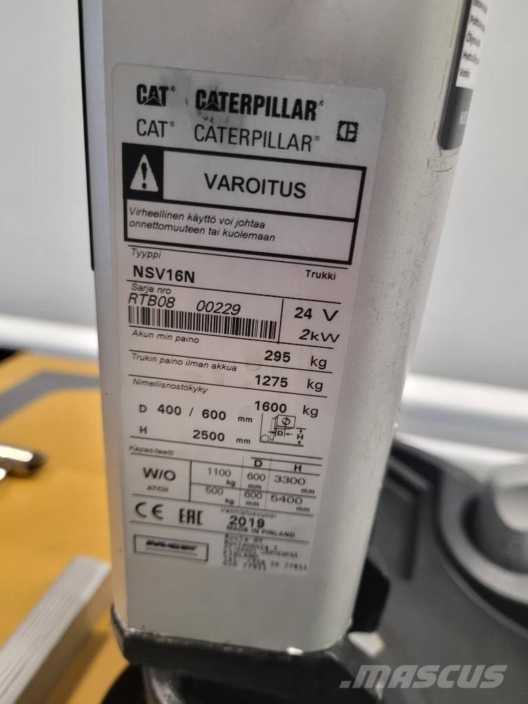 CAT NSV 16N ( MYYTY ) 自走式スタッカー