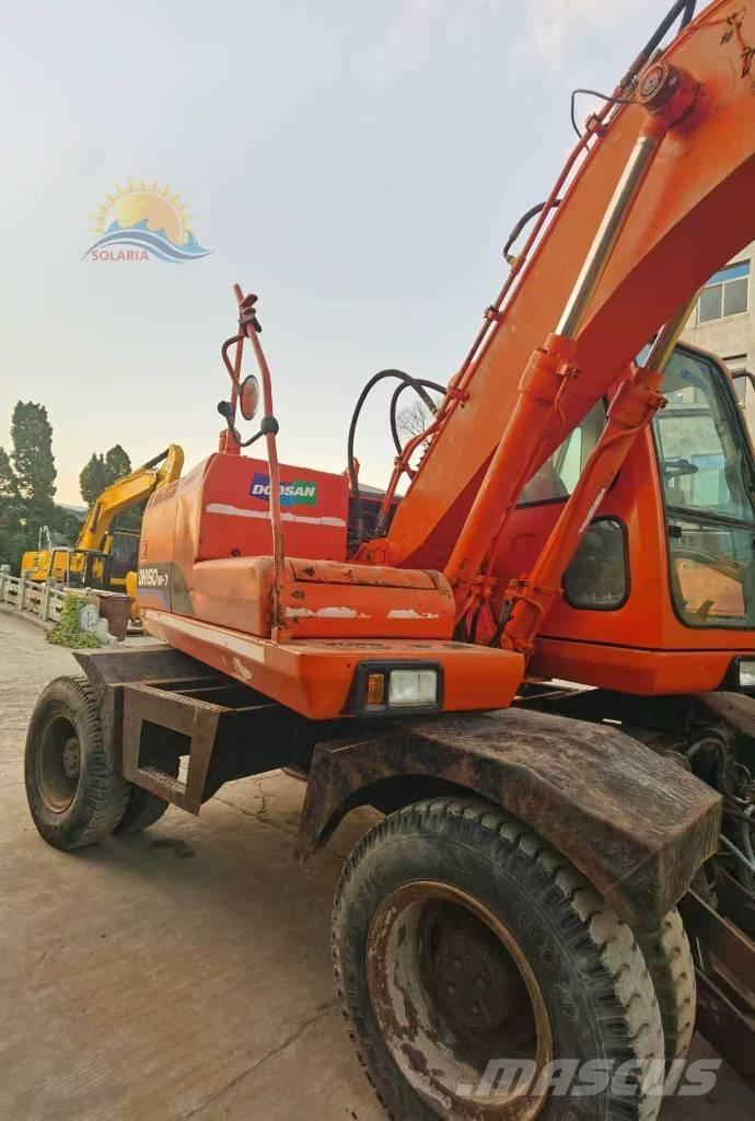 Doosan DH 150 W-7 ホイール式油圧ショベル（パワーショベル・ユンボ・バックホー）