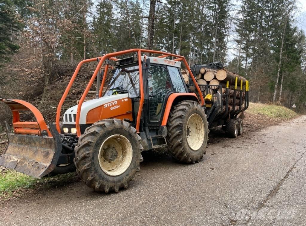 Steyr 9100 トラクター