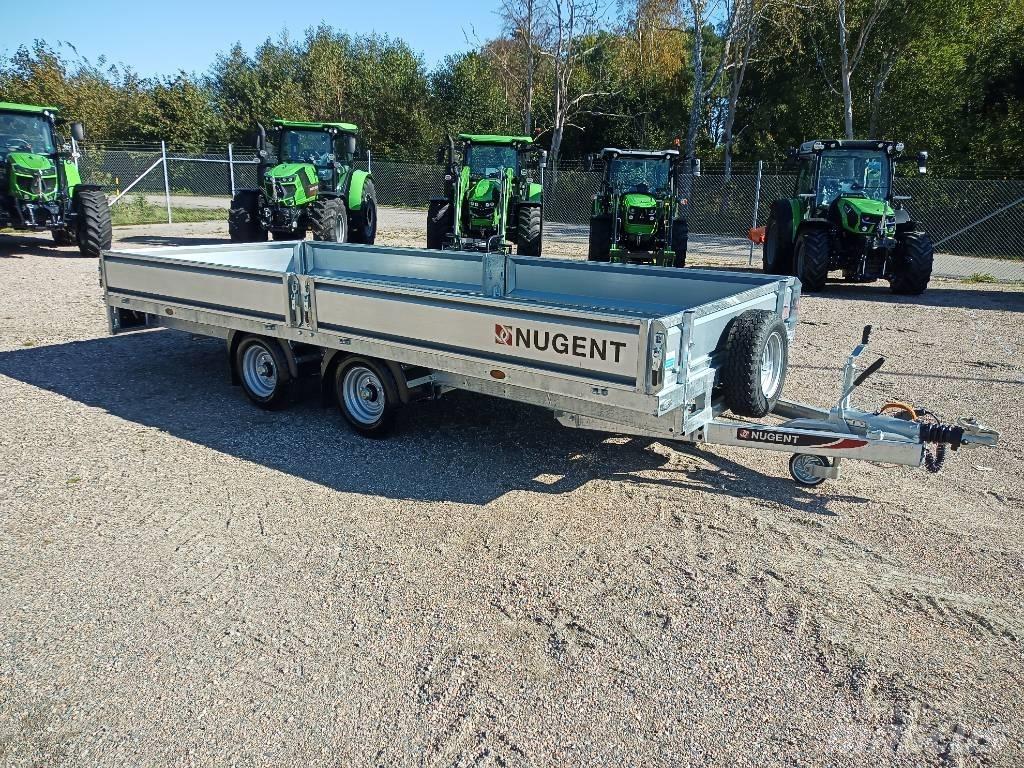 Nugent Flatbed 4920 フラットベッド／ドロップサイドトレーラー