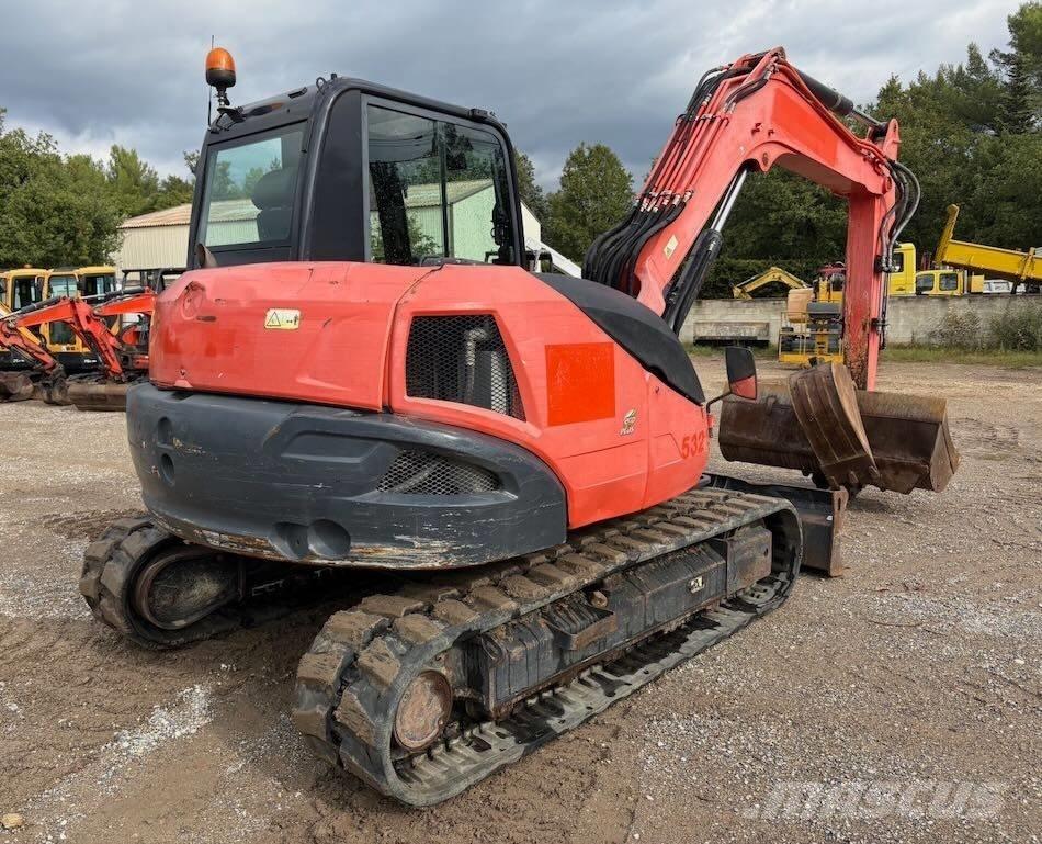 Kubota KX 080-4 中型油圧ショベル 7ｔ-12ｔ（ユンボ・パワーショベル・バックホー）