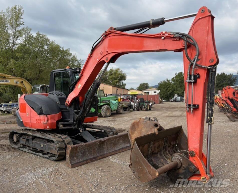 Kubota KX 080-4 中型油圧ショベル 7ｔ-12ｔ（ユンボ・パワーショベル・バックホー）