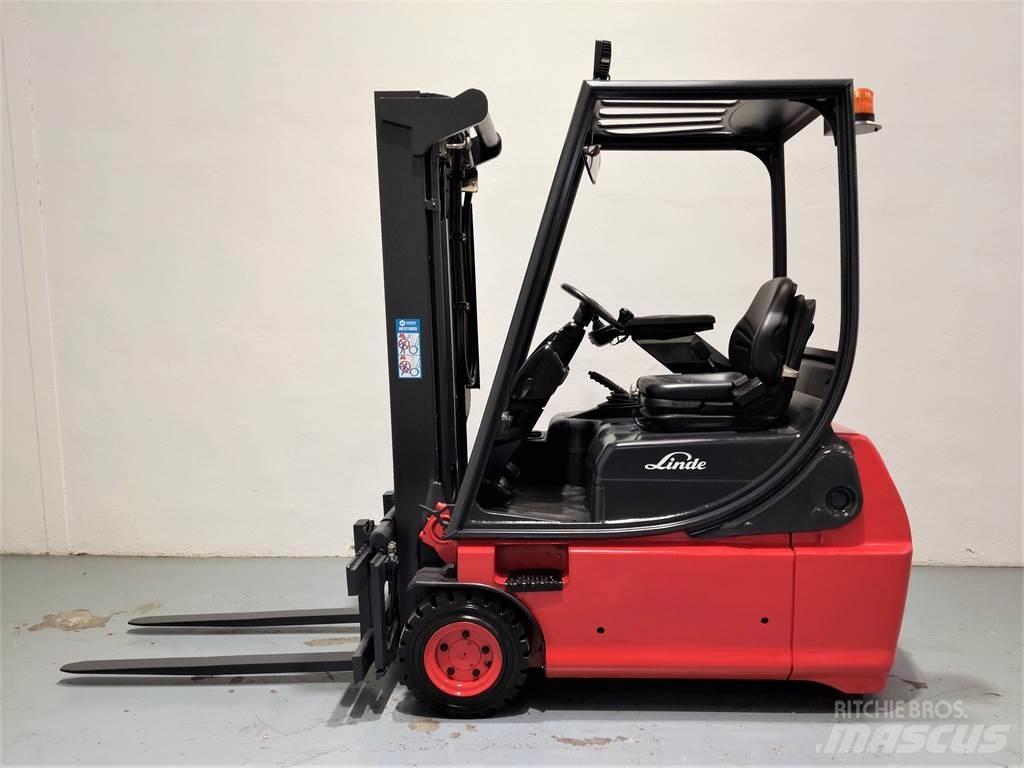 Linde E16 02 バッテリーフォークリフト