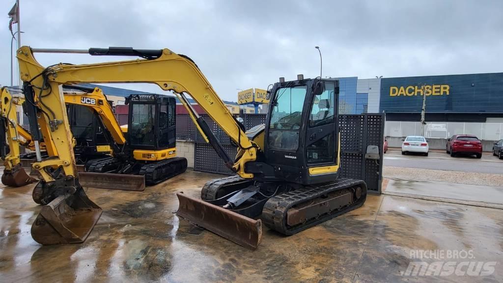 Yanmar Vio 80-1A 中型油圧ショベル 7ｔ-12ｔ（ユンボ・パワーショベル・バックホー）